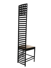 1980s Hill House 1 Chair by Charles Rennie Mackintosh for Cassina Italy